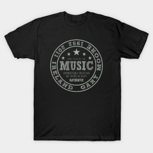 ND Gary Moore Ireland 1952 2011 Music D102 T-Shirt